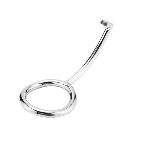 Steel with Cock Ring Anal Hook Set 4663 Stainless DiscreetChoice 1213